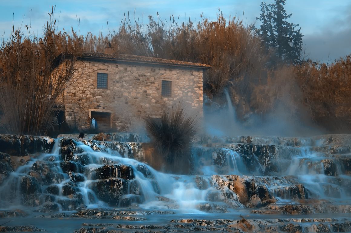 lázně Saturnia - Itálie